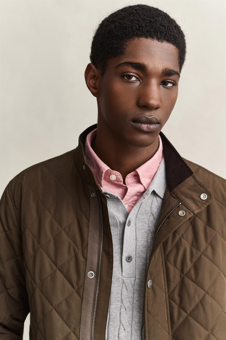 QUILTED MID JACKET