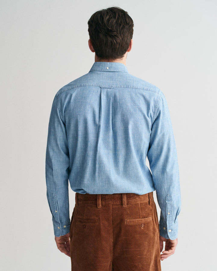 INDIGO CHAMBRAY SHIRT
