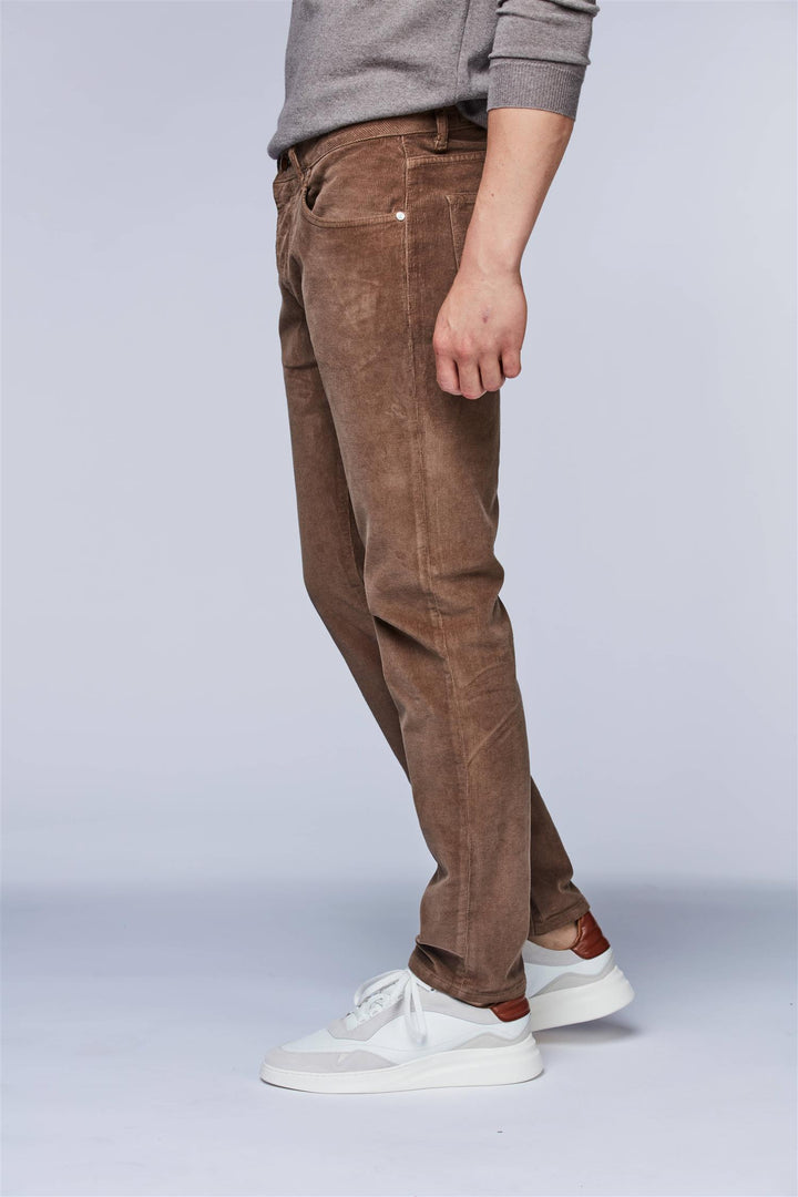 VELVY CORD BROWN