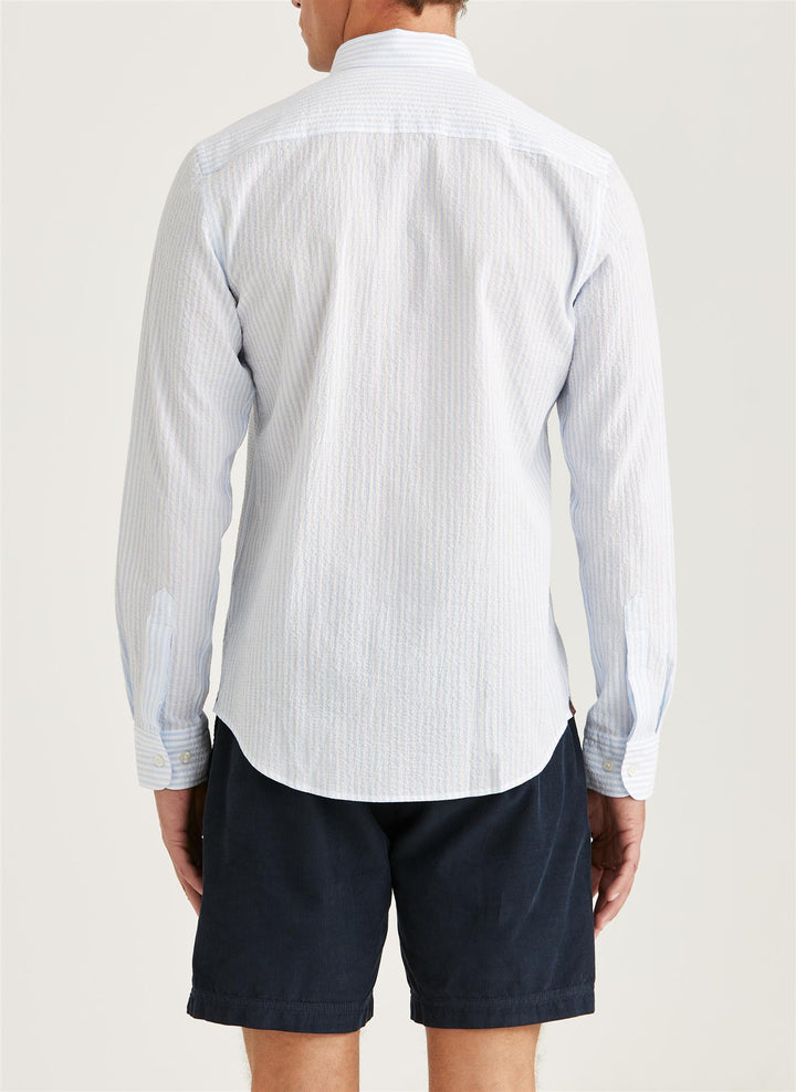 MORRIS SEERSUCKER SHIRT-SLIM