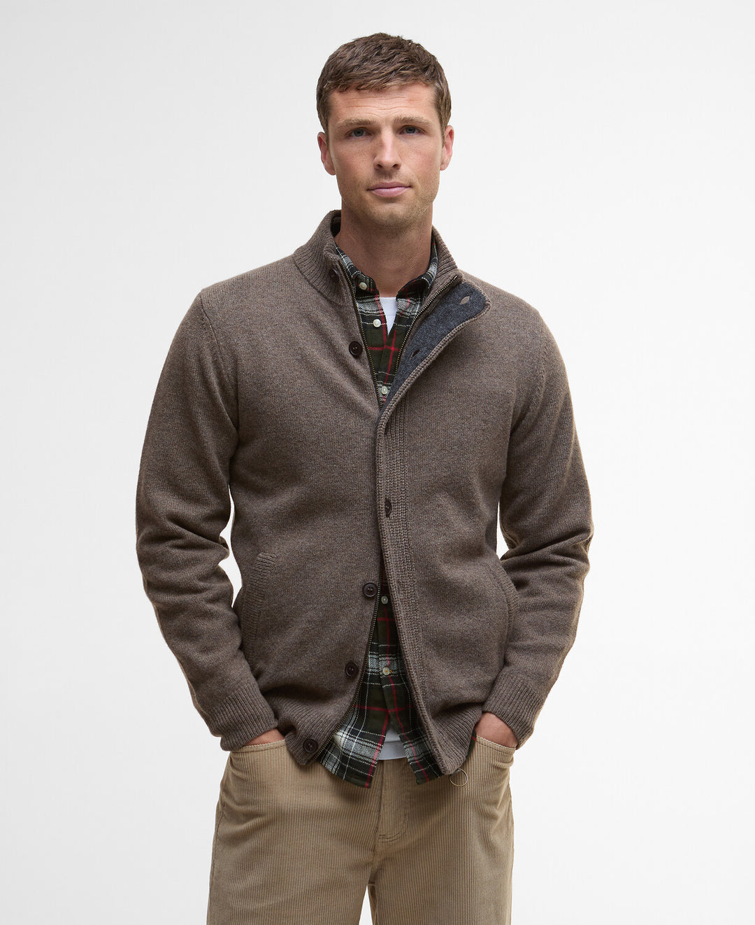 BARBOUR ESSENT PATCH ZIP
