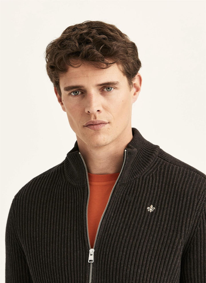 DUCAN ZIP CARDIGAN