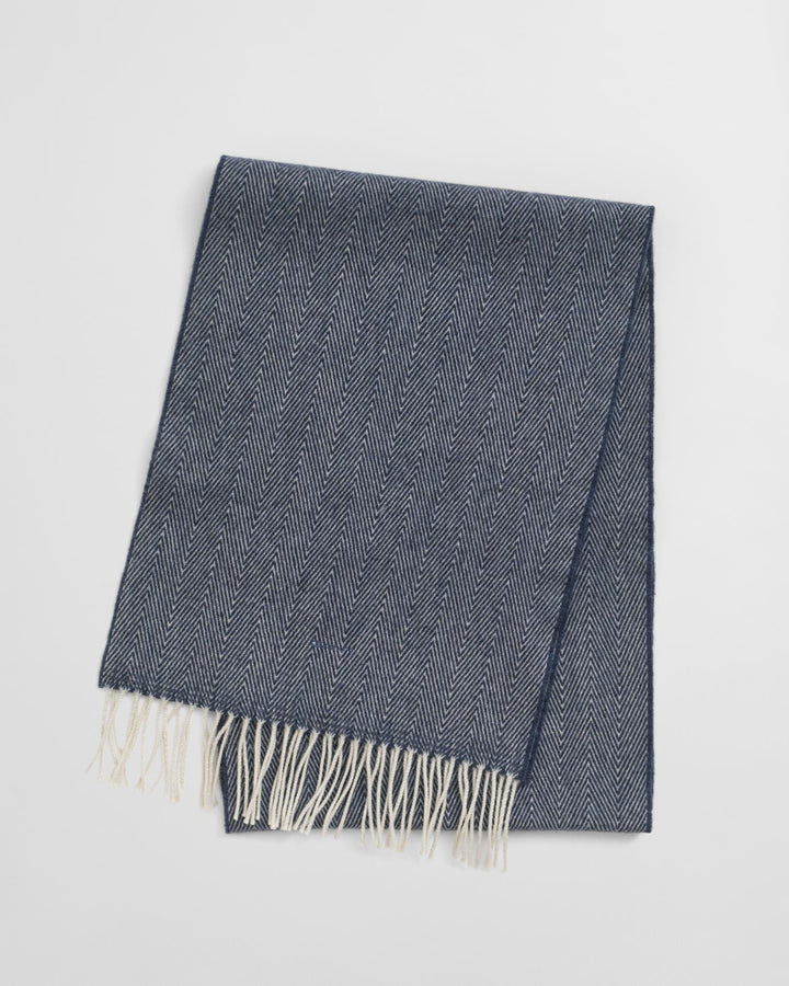 WOOL HARRINGBONE SCARF