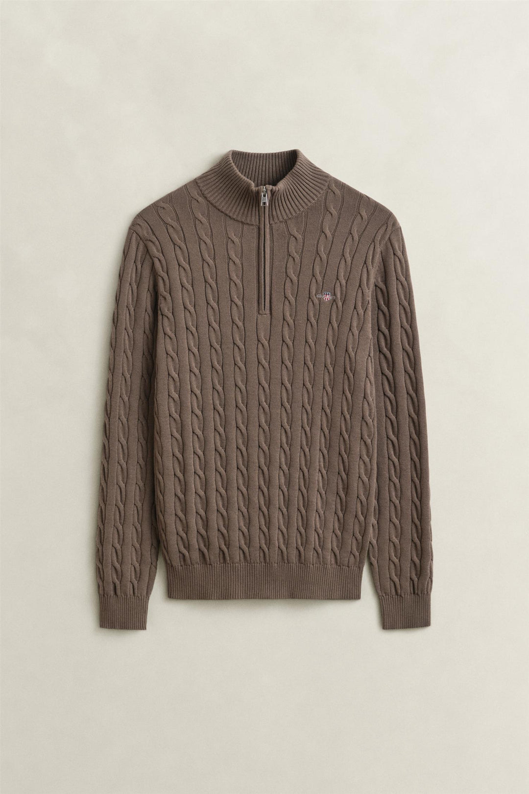 COTTON CABLE HALV ZIP