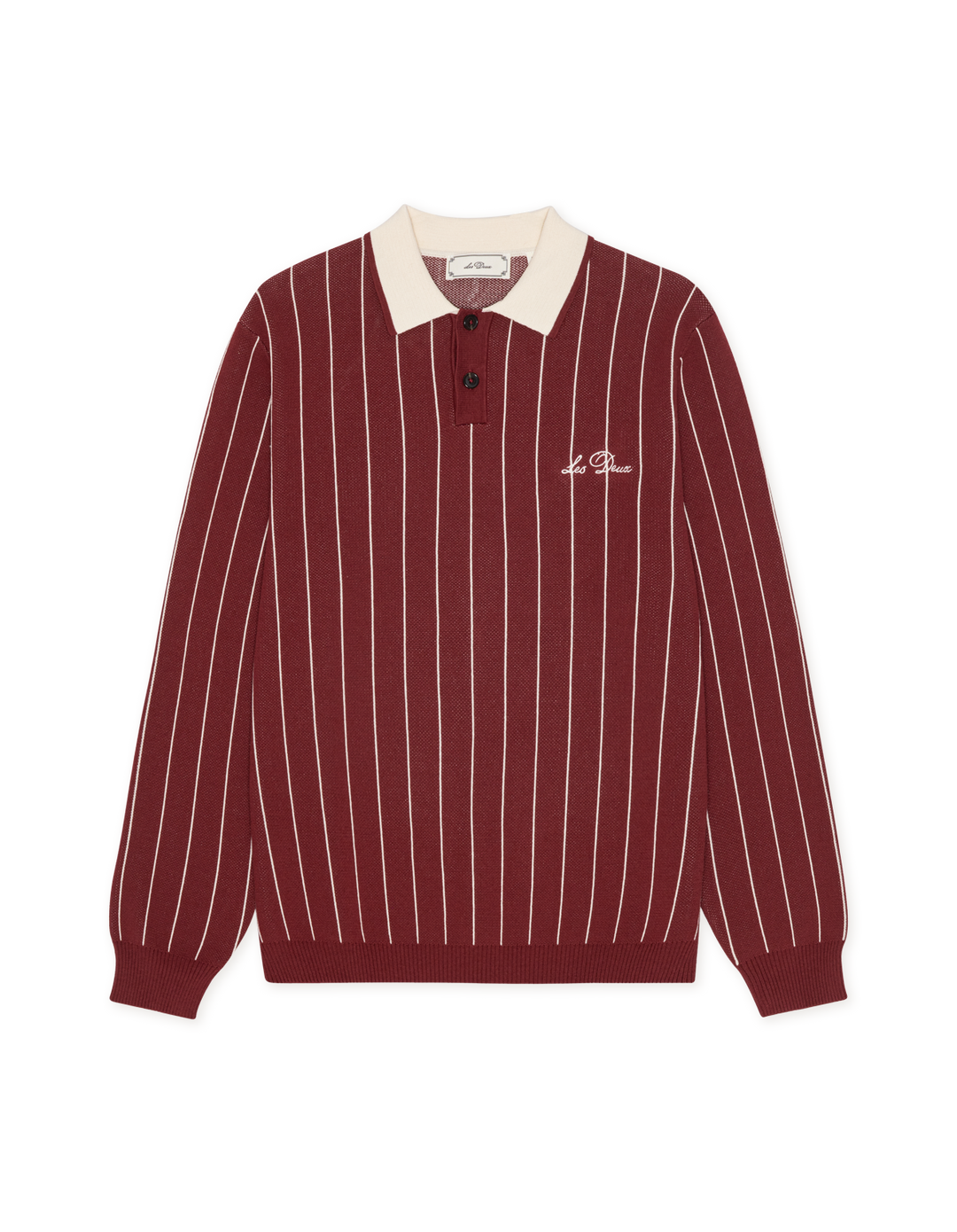 SIGNATURE KNITTED LS POLO