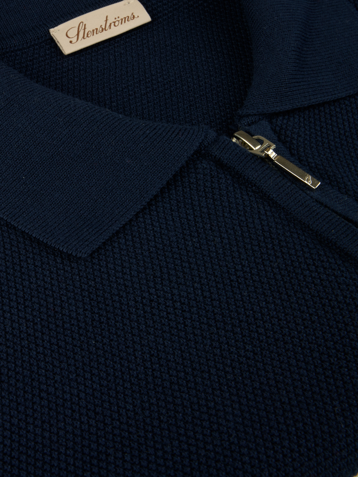 POLO SHIRT KNITTED ZIP