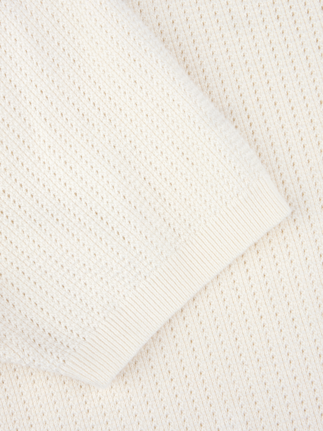 POLO SHIRT KNITTED CROCHET HEMP