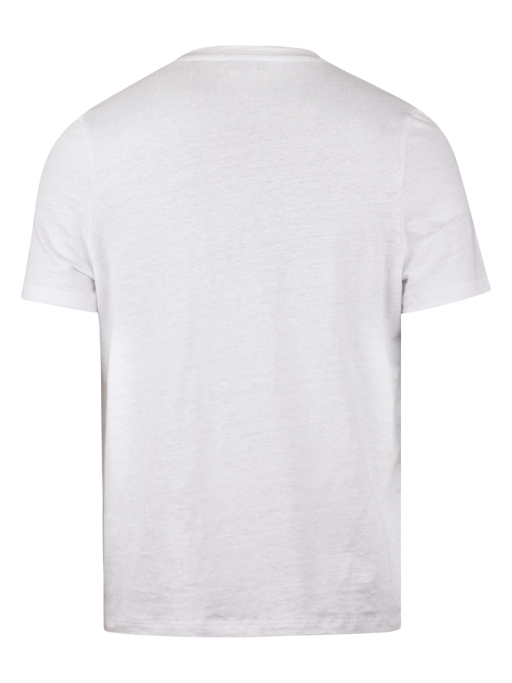 T-SHIRT CREW NECK LINEN STRETCH