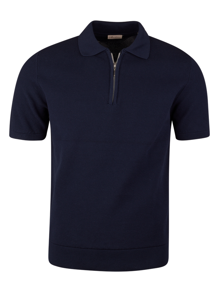 POLO SHIRT KNITTED ZIP