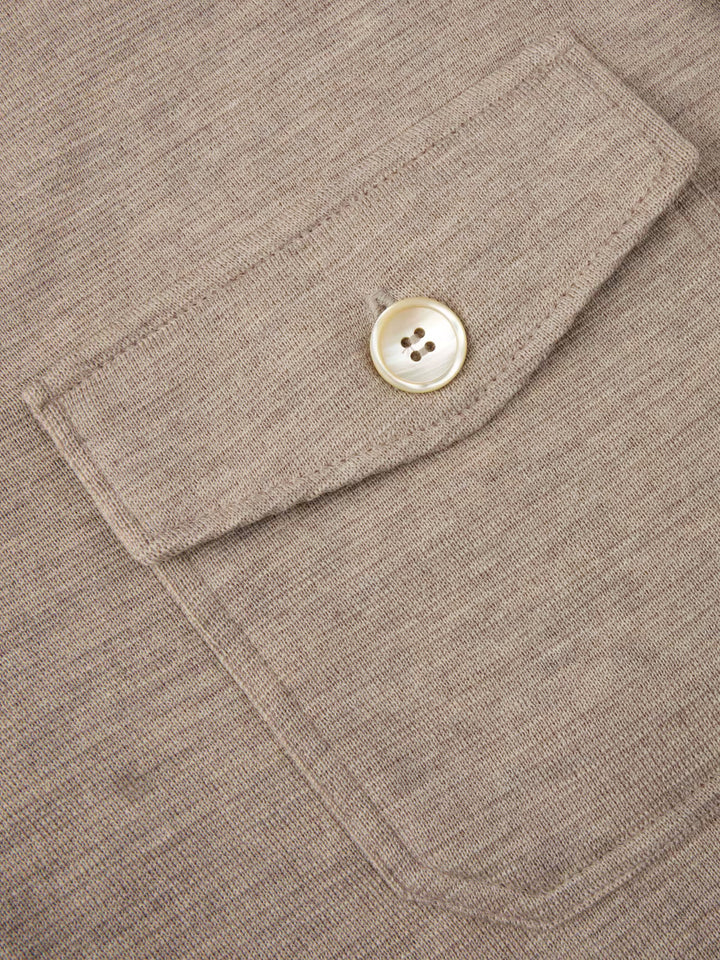 OVERSHIRT KNITTED MILANO MERINO WOOL