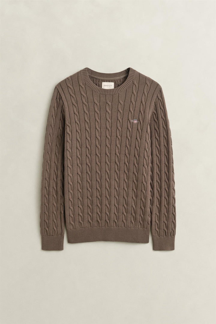 CLASSIC CABLE KNIT SWEATER