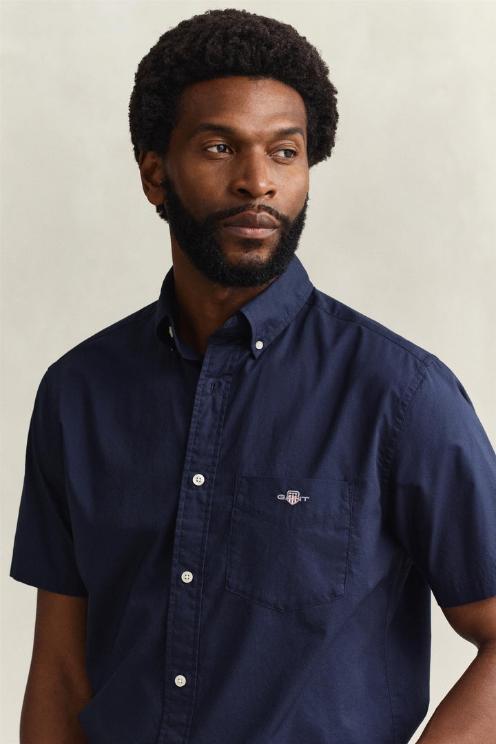 REG CLASSIC POPLIN SS SHIRT