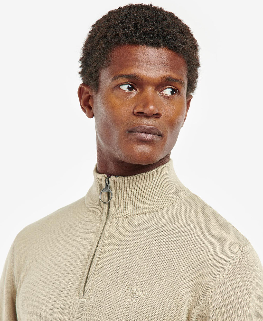 BARBOUR COTTEN HALF ZIP