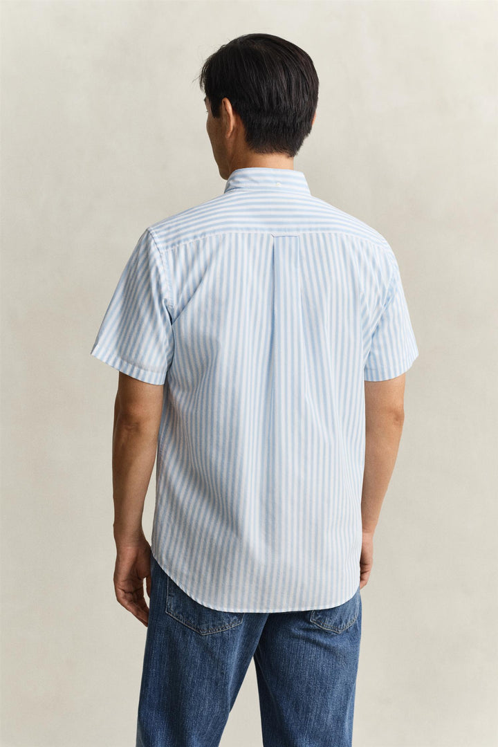 REG CLASSISC POPLIN STRIPE SS