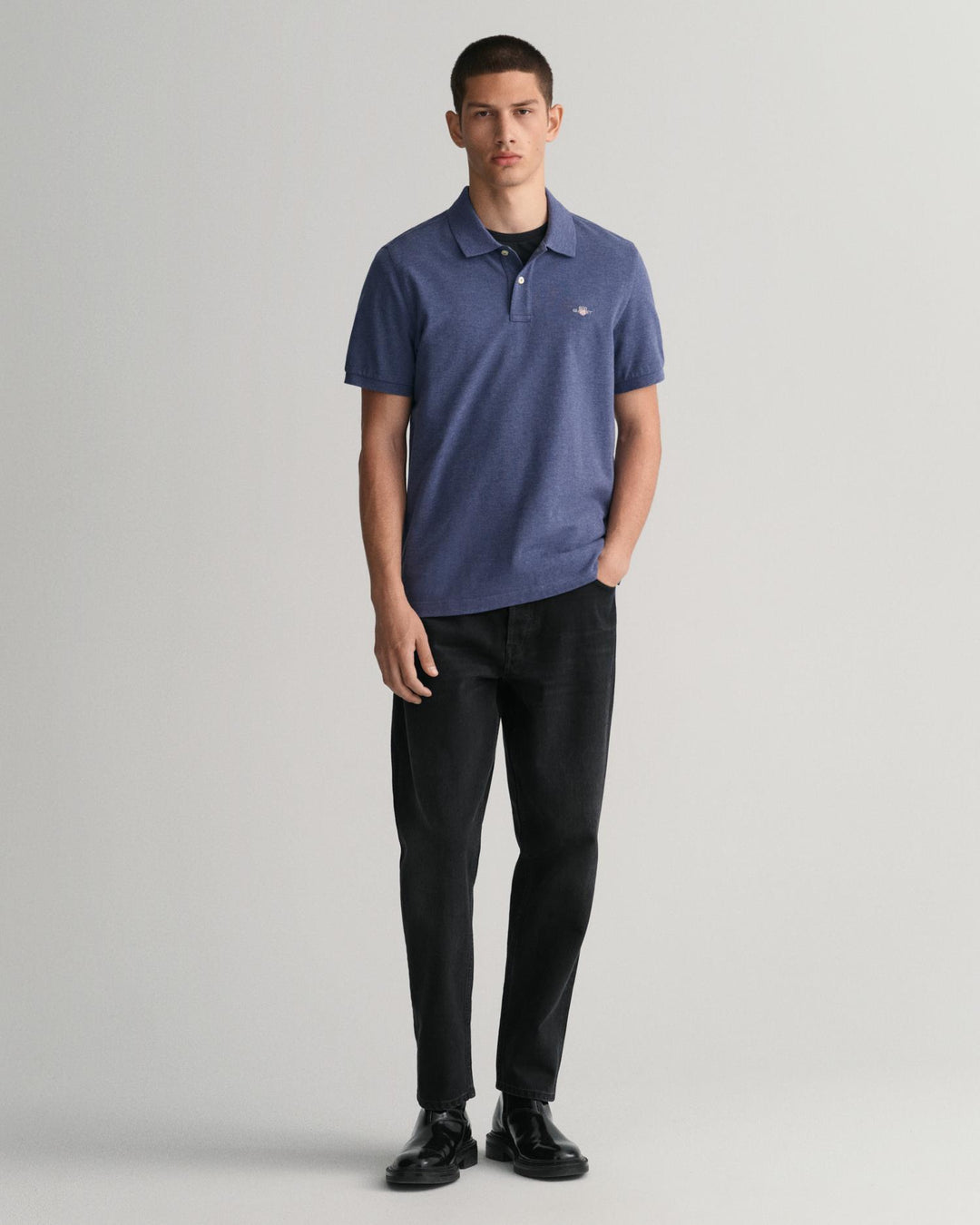 REG SHIELD SS PIQUE POLO