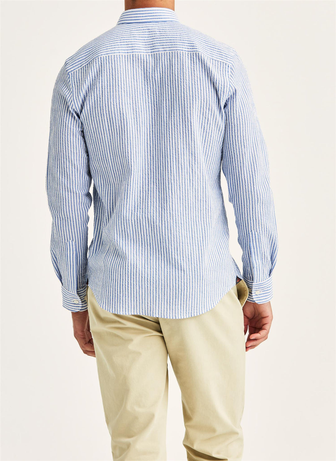 MORRIS SEERSUCKER SHIRT-SLIM
