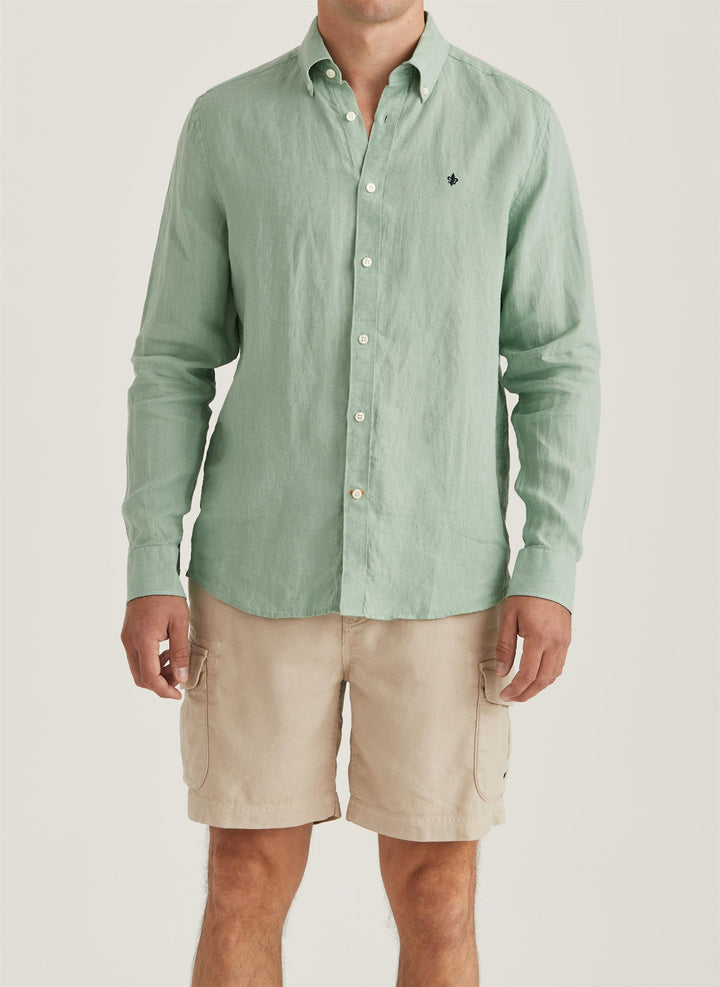 DOUGLAS LINEN SHIRT-CLASSIC FIT