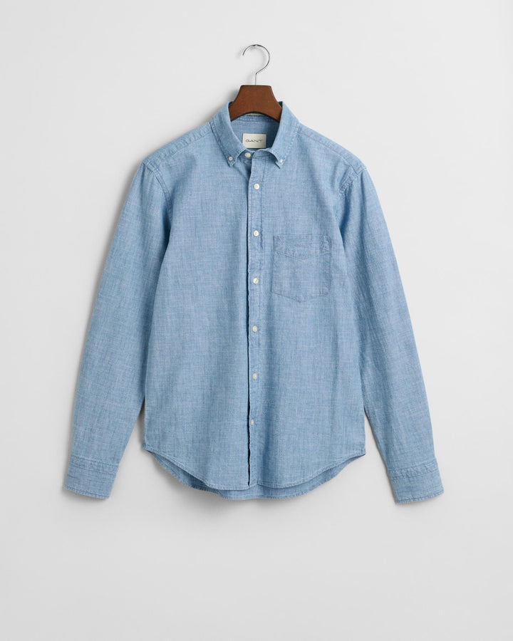INDIGO CHAMBRAY SHIRT