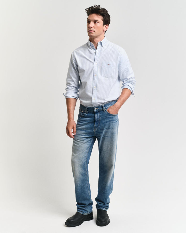 REG CLASSIC OXFORD STRIPE SH