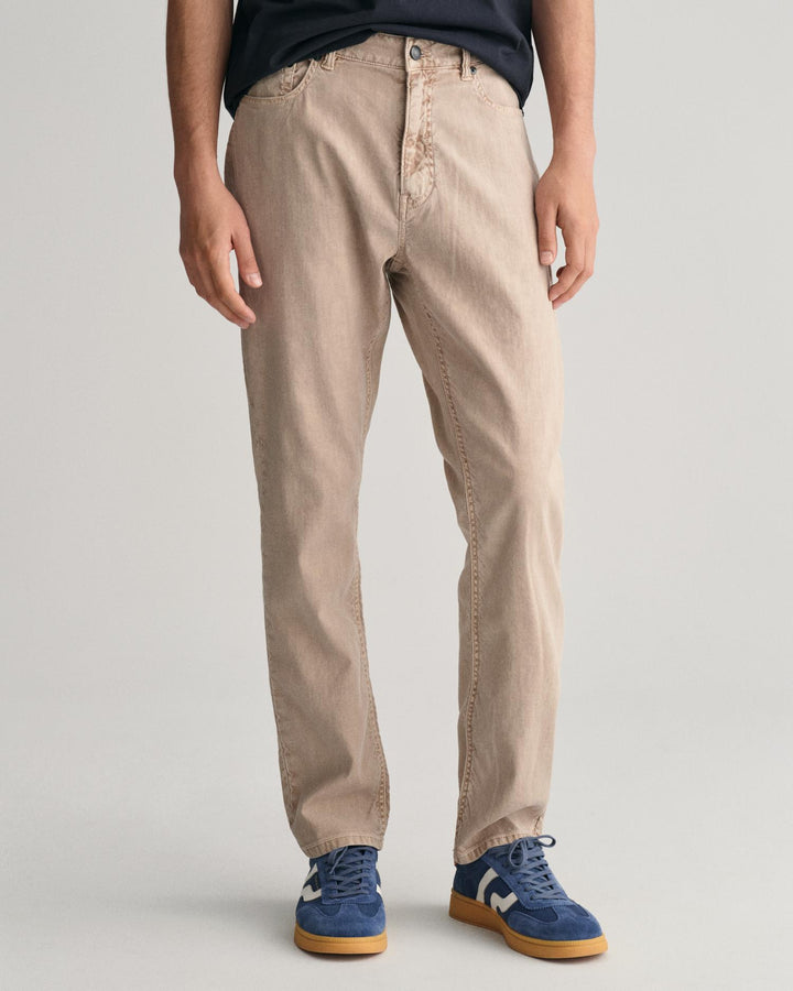 LINEN/CUT REG JEANS