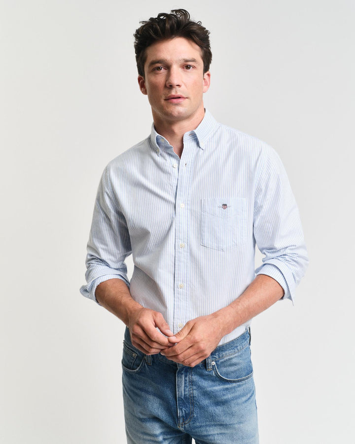 REG CLASSIC OXFORD STRIPE SH