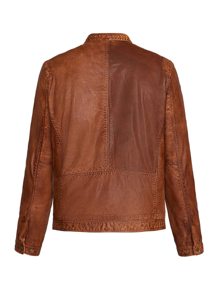WILL JACKET DARK COGNAC