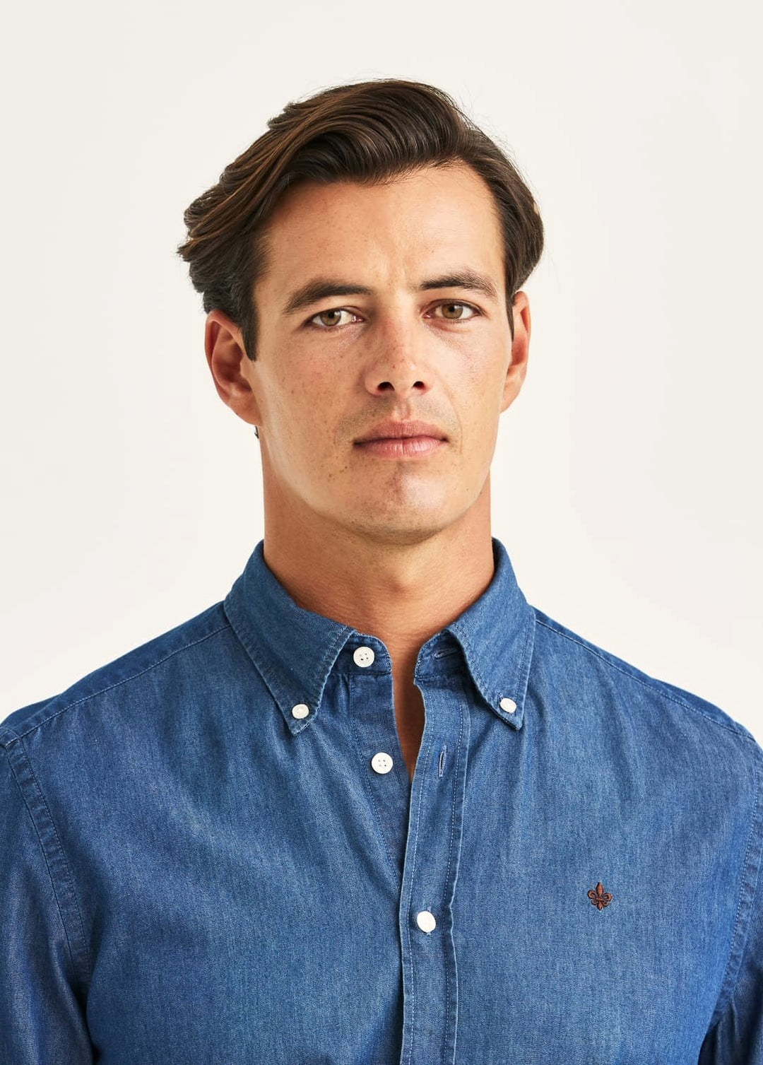 LIGHT DENIM SHIRT-SLIM FIT