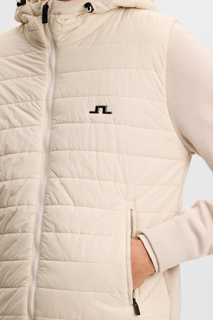 EBBE HYBRID KNIT HOODIE