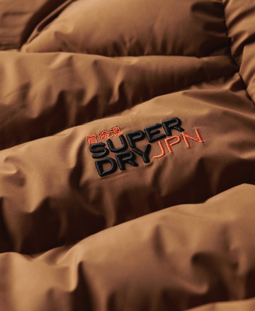 HOODED SPORTS PUFFER JACKETS
