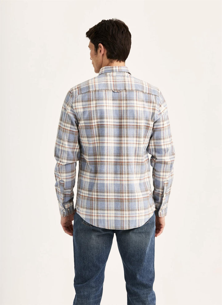 HAPPY FLANNEL CHECK SHIRT-CLASSIC FIT