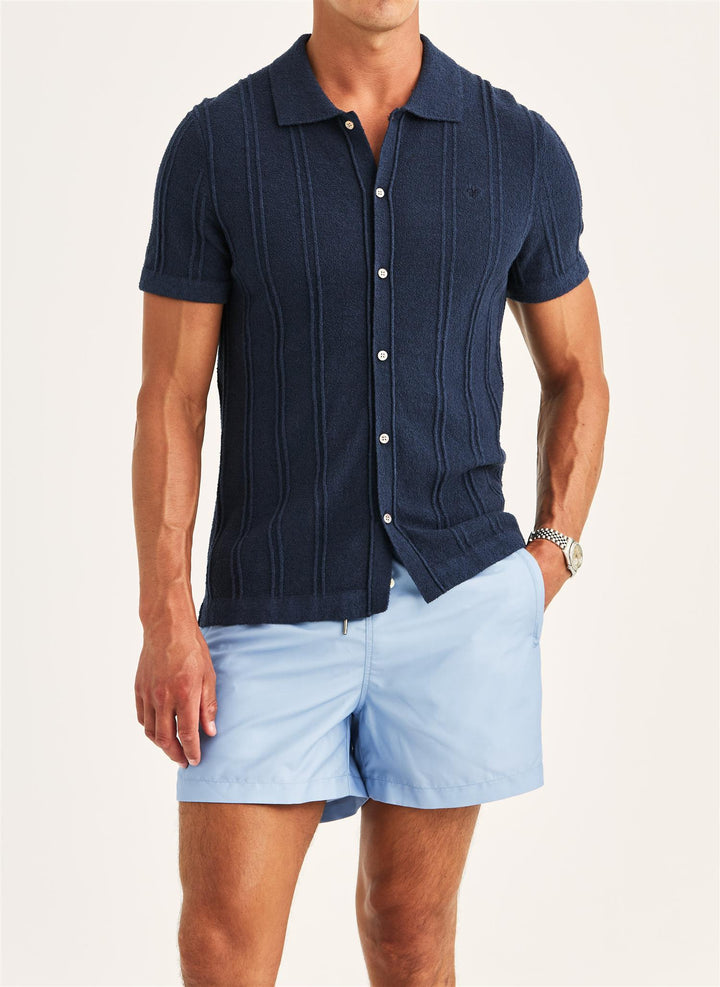 CLAYTON KNITTED SS SHIRT