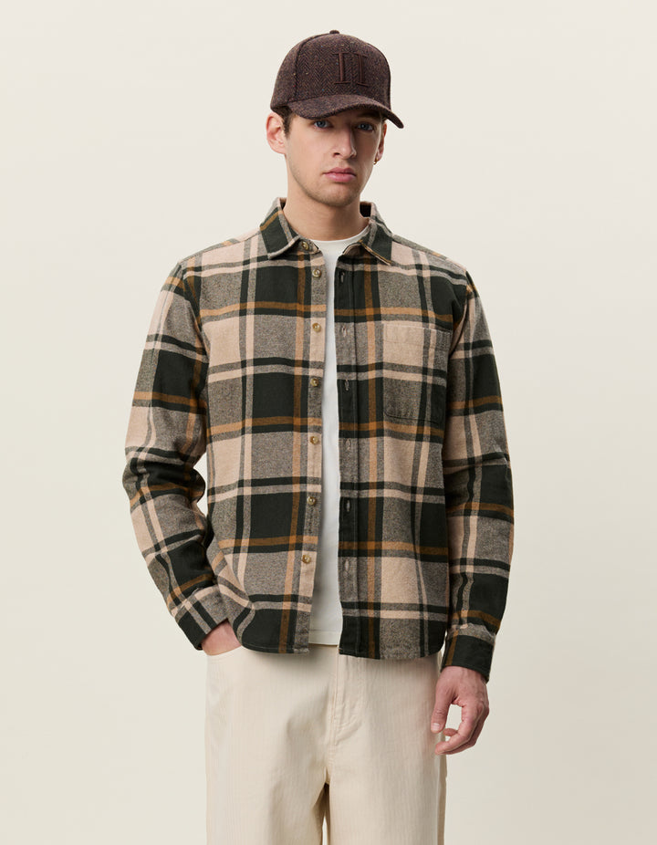 CHECK FLANNEL SHIRT
