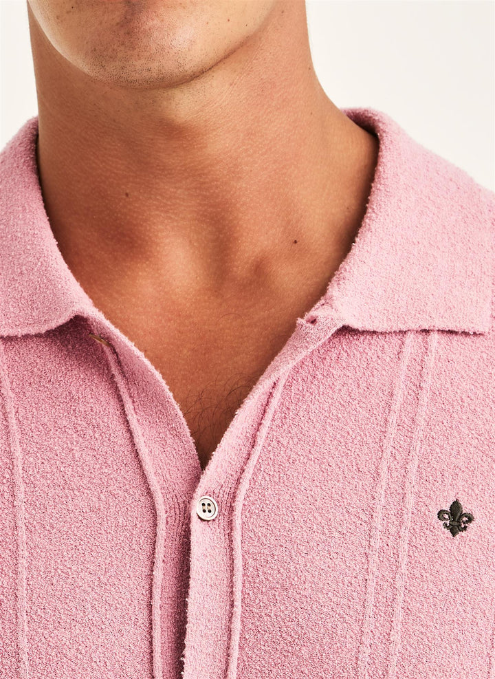 CLAYTON KNITTED SS SHIRT