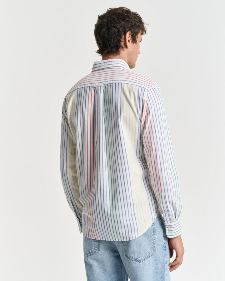 REG ARCHIVE OXFORD MULTI STRIPE SHIRT