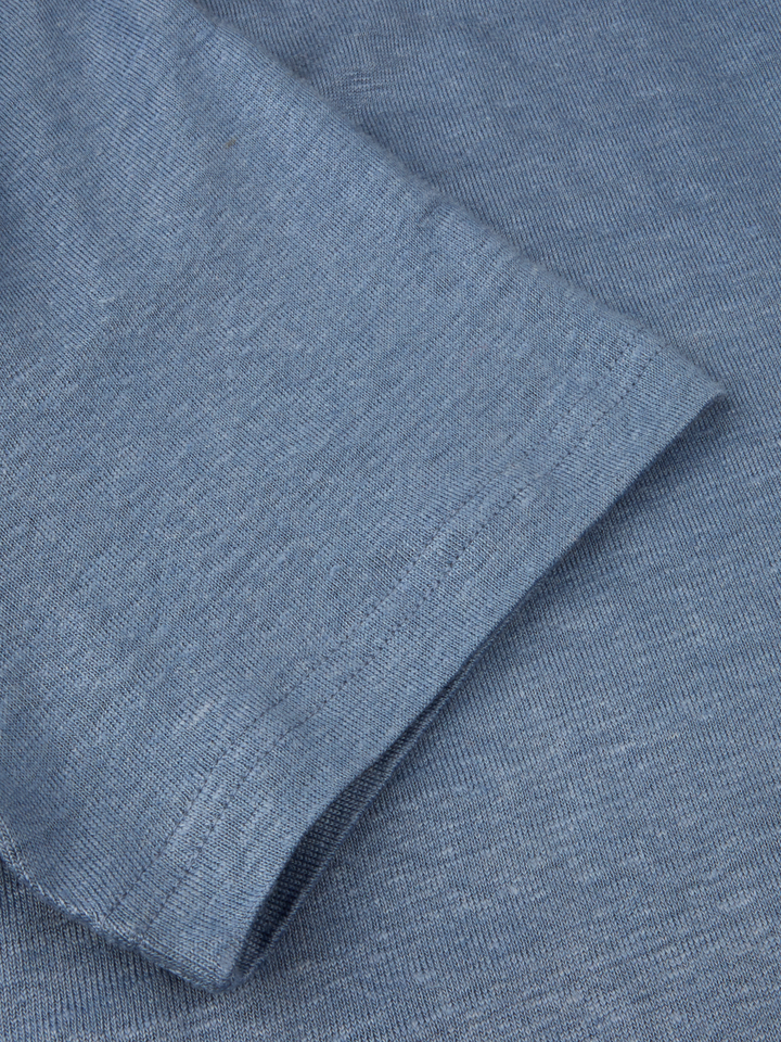 T-SHIRT CREW NECK LINEN STRETCH