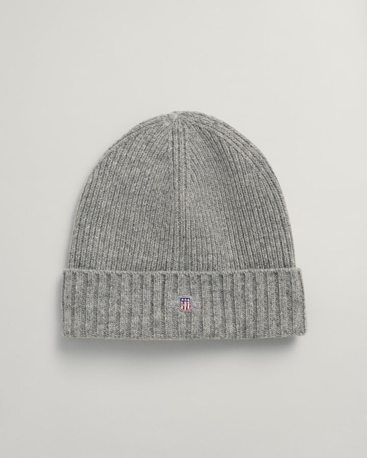 UNISEX. SHIELD WOOL BEANIE