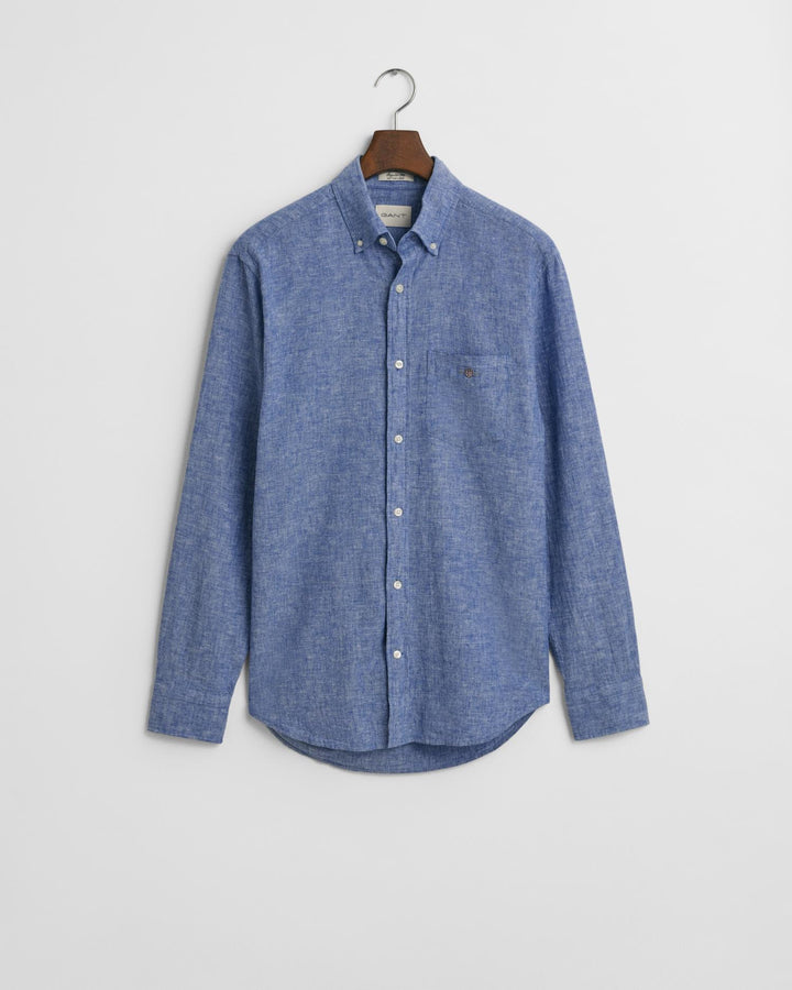 REG COTTON LINEN SHIRT