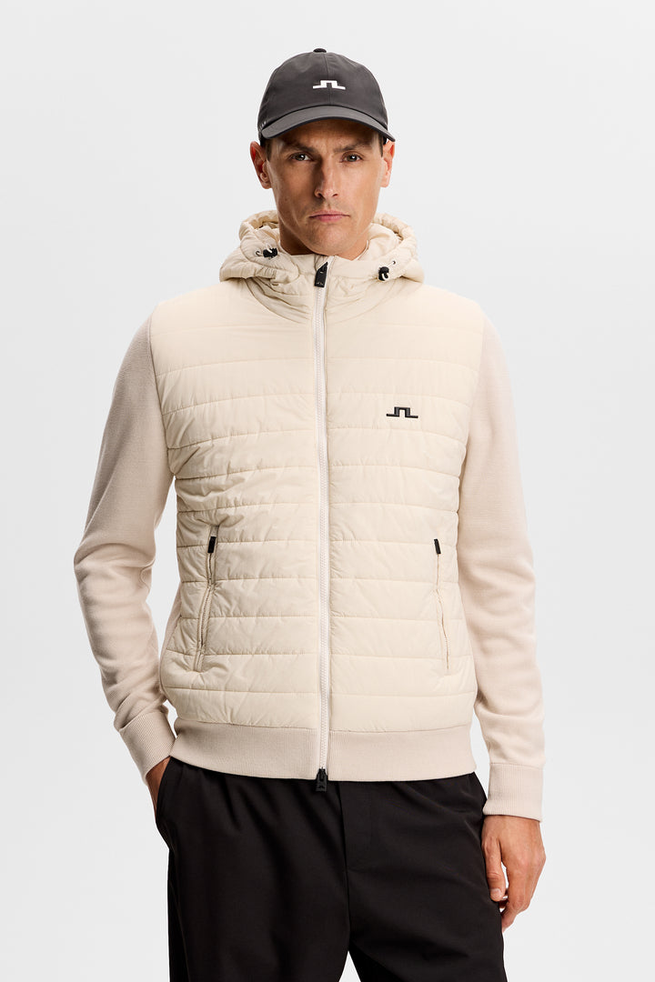 EBBE HYBRID KNIT HOODIE