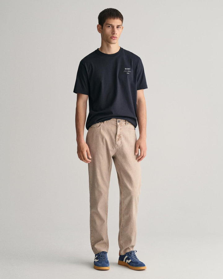 LINEN/CUT REG JEANS