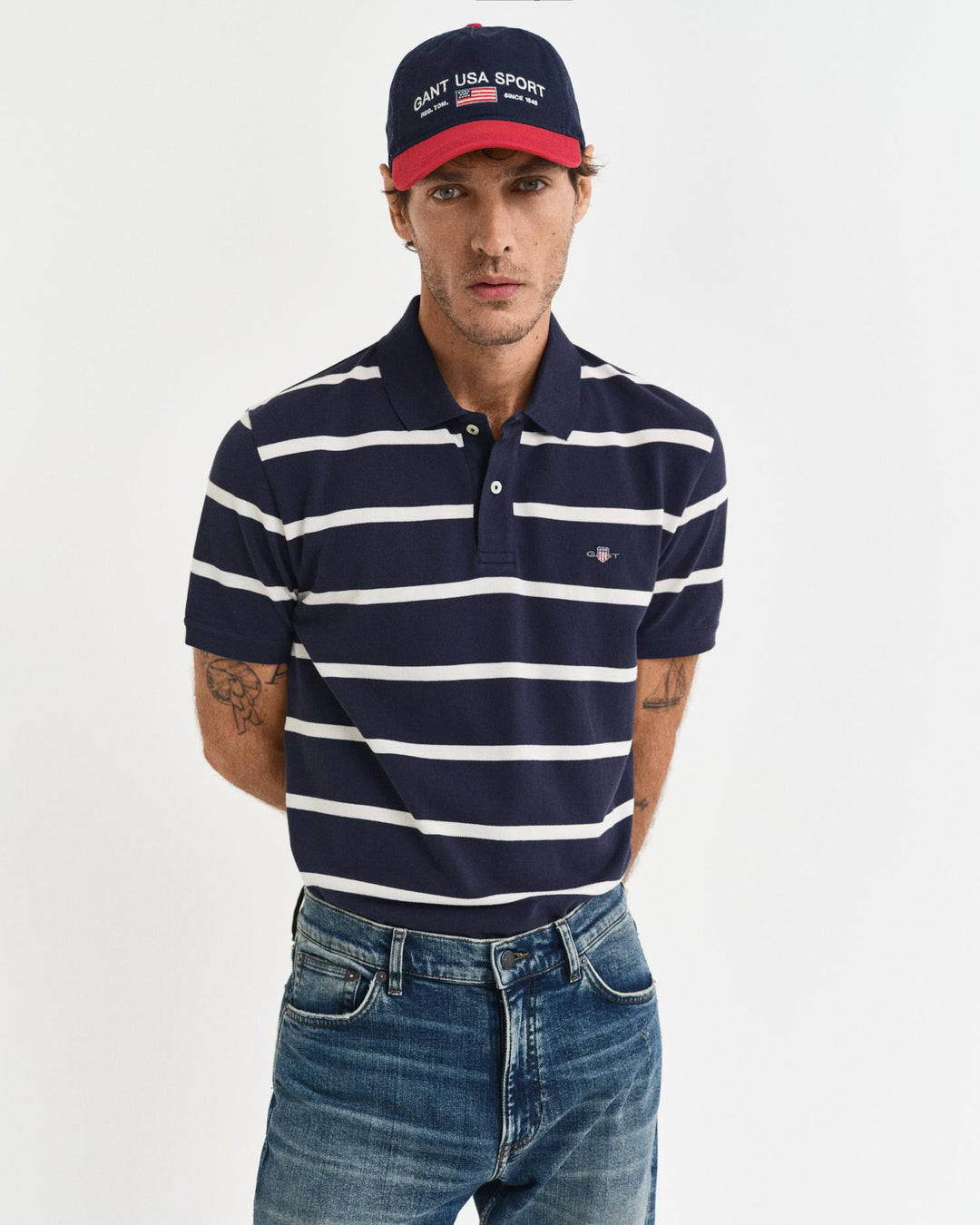 STRIPED POLO
