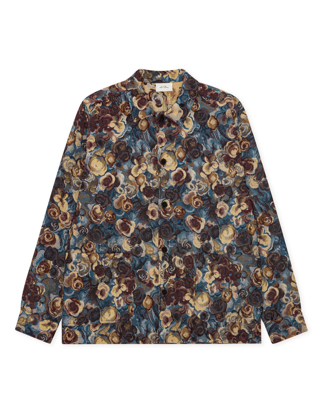 FLOWER JACQUARD OVERSHIRT