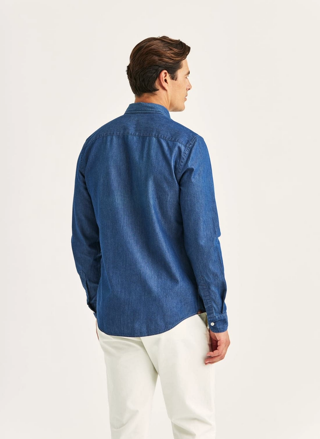 LIGHT DENIM SHIRT-SLIM FIT