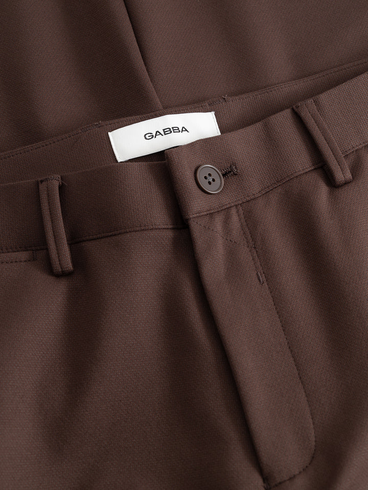 GABPAUL DOTTY PANT BROWN SLATE