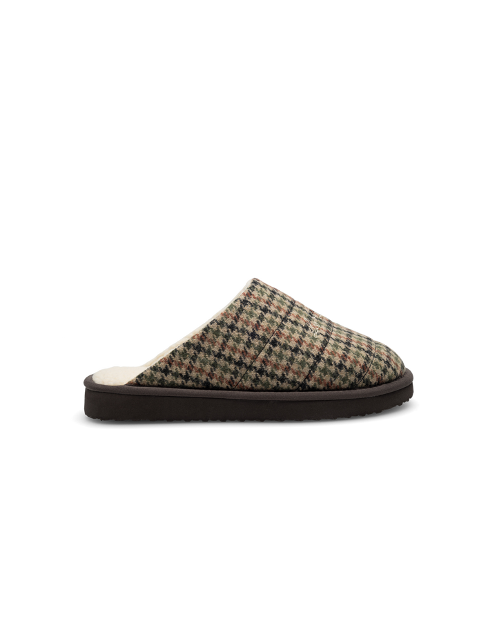 TURMAN HOINDSTOOTH PADDED SLIPPER