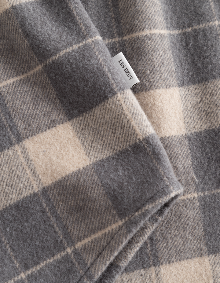 LENNON FLANNEL CHECK OVERSHIRT