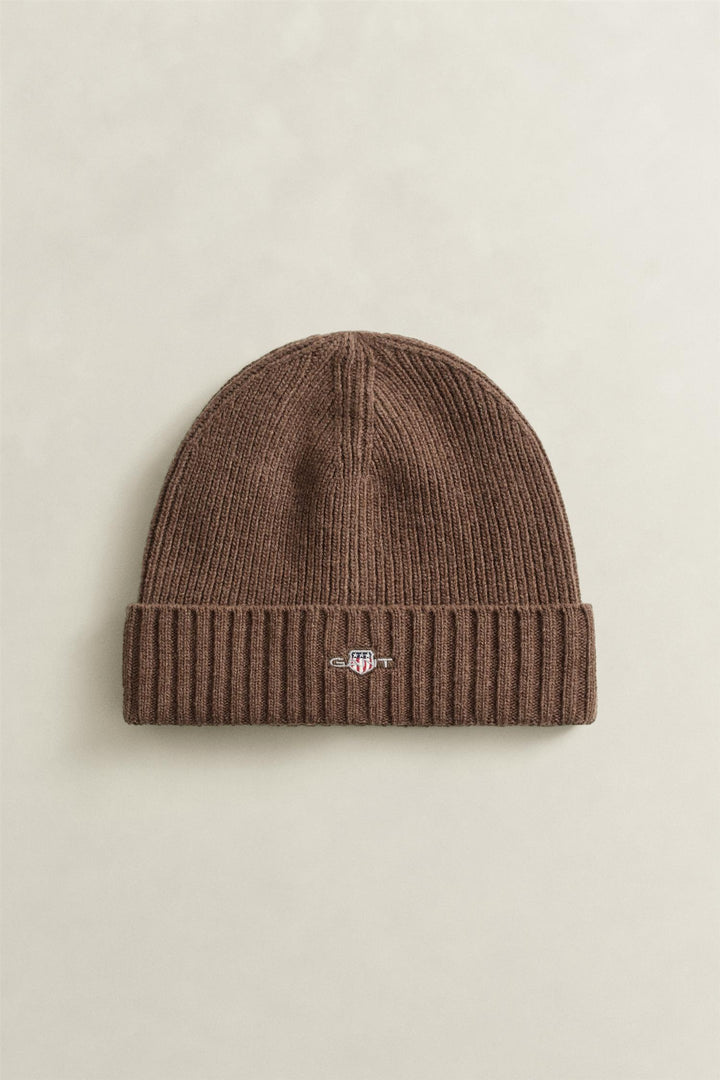UNISEX. SHIELD WOOL BEANIE