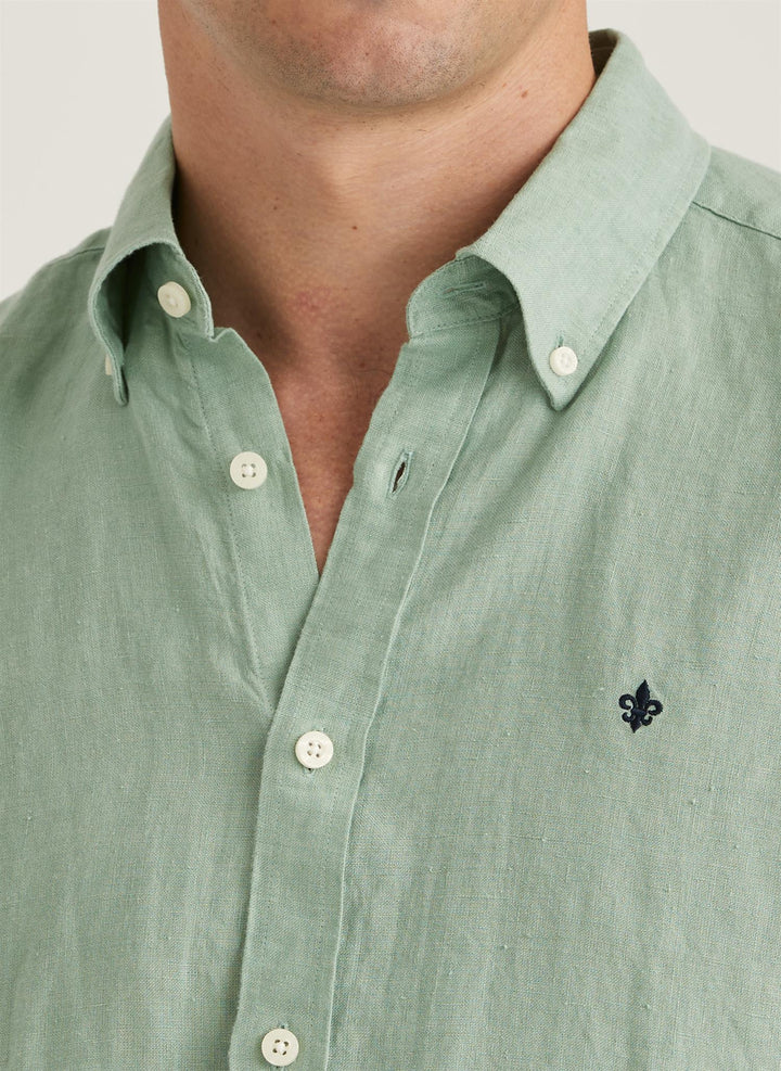 DOUGLAS LINEN SHIRT-CLASSIC FIT