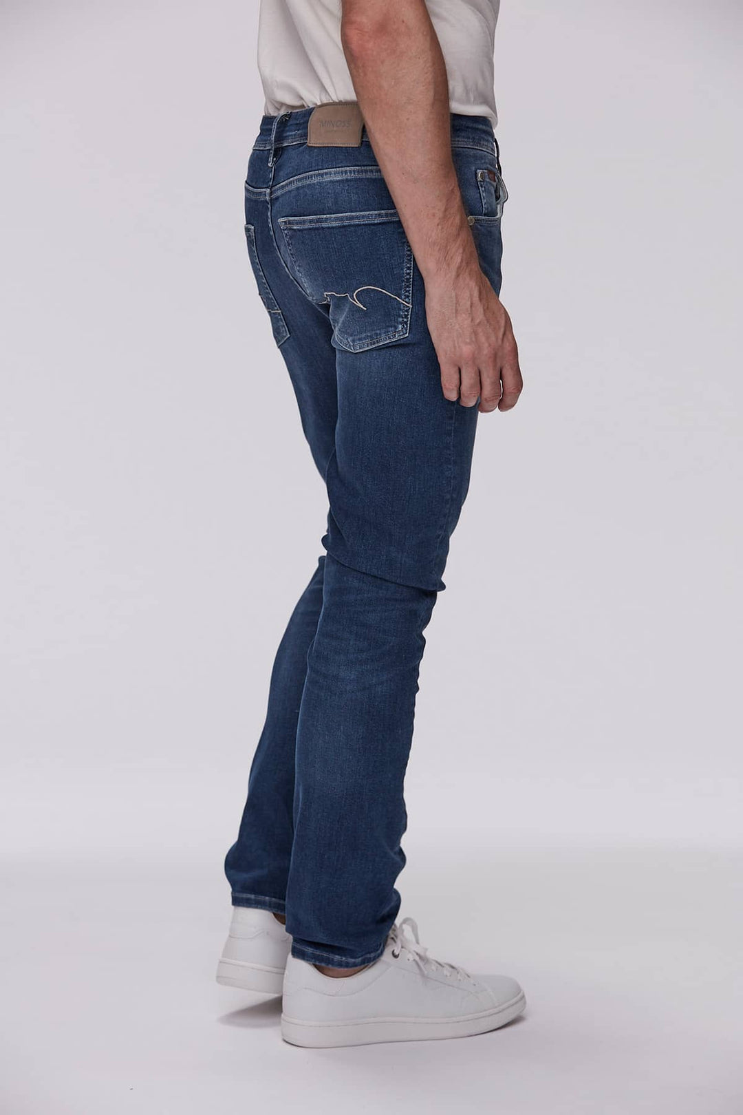 5-PKT CLYO DENIM RC-FIT MID BLUE