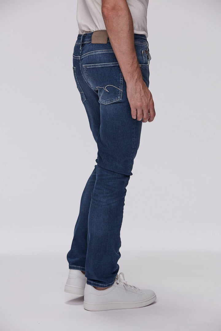 5-PKT CLYO DENIM RC-FIT MID BLUE