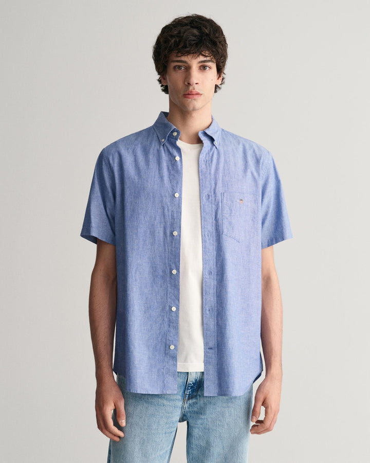 RG COTTON LINEN SS SHIRT